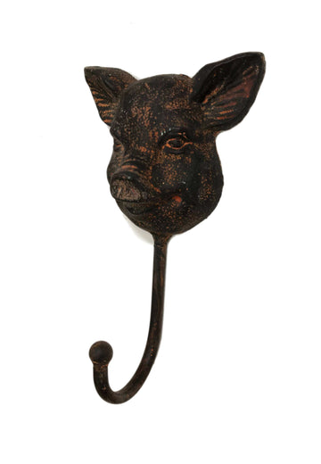 FAIRE - Wilco Home Decor Pig Cast Iron Pig or Cow Wall Hooks Farm House Country Decor for Pig & Cow Lovers! *